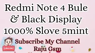 Mi Note 4 Blank Screen Blue screen Problem Solution 100%