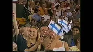 Jääkiekon MM kisat Zurich 1998 1  Finaali Suomi vs  Ruotsi + Tuomainen, Törmänen, Aravirta ja Pelton