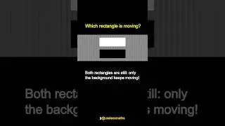 Still Rectangles, Moving Background &mdash; The Illusion That Breaks Your Brain!