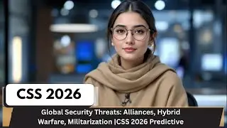Global Security Threats: Alliances, Hybrid Warfare, Militarization |CSS 2026 Predictive