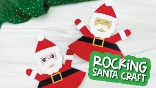 Moving Santa Craft For Kids