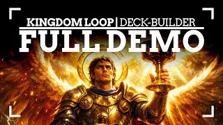 Un ROGUELIKE DECKBUILDER Loopeante BRUTAL | KINGDOM LOOP - FULL DEMO 🎮💪