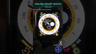 The #UniSilverTIME ZETA Smart watch has many online watch faces you can choose from!