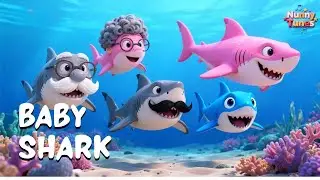 Baby Shark Dance Party 🦈| Kids Songs & Nursery Rhymes 2025