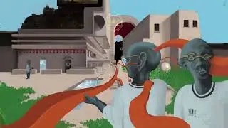 Zoomquilt 2 - surreal collaborative infinite zoom art // Tried the infinite zoom thing #art #drawing