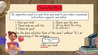 Imperative Mood    Verb Mood In ENGLISH Grammar