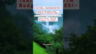 Best Monsoon Destination in India || Satara Maharashtra || Places to visit in Maharashtra in Monsoon