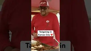 Nothing like tailgating in Kansas City 😮&zwj;💨