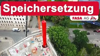 Speichersetzung Solarspeicher Solarthermie - FASA AG