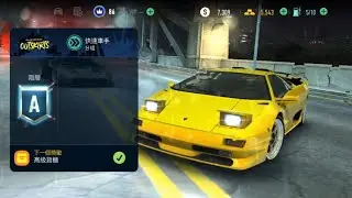 NFS:No Limits | Lamborghini Diablo SV | Underground RIVALS - Blackridge Outskirts Tier B to Tier A