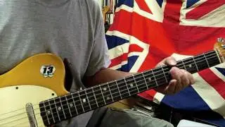 THE DAMNED：Love Song / Tribute Guitar Cover.
