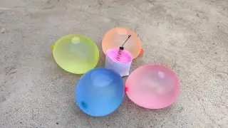 Holi Water Balloons Experiment | Holi Gulal Experiment 2026