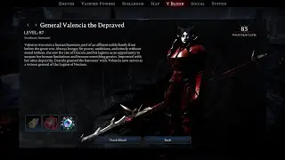 V Rising 1.1 | Brutal General Valencia the Depraved, Unholy approach