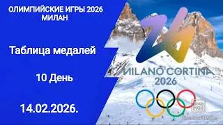 Олимпийские игры 2026! 10 День! Медальный зачет на 14.02.26.! Итоги! Какая первая медаль Казахстана?