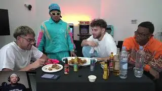 Adin Ross x 6ix9ine x Neon x Cuffem Hot Ones Wings Questions