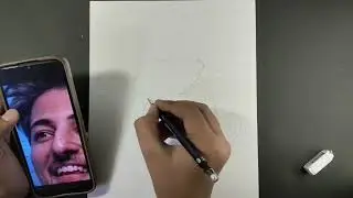 Darshan Raval drawing outline tutorial Step by Step 😍#art #viral #trending #drawingtutorial #drawing