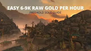 Easy 6k-9k per hour raw gold: Freehold