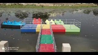 FRP Floating Jetty #FloatingJetty #FRPFloatingJetty #BoatDock #MakeInIndia