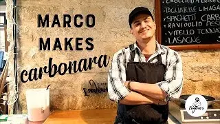 Marco Makes Carbonara｜Eugenio's Street Food