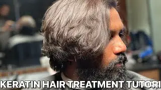 You Won’t Believe This Keratin Transformation! 😱 Curly to Glass-Straight Hair!@paksalon 