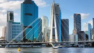 Brisbane river ferry travel [50 CENTS FARE ONLY !] Queensland