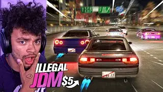 The Illegal $5 JDM Racing Game...