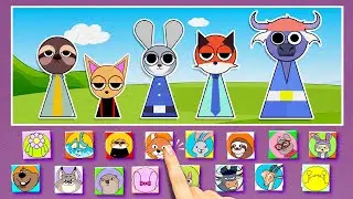 Let's Press Zootopia Button In Sprunki 🤩 *WOW! The BEST Gamebook I've Ever Played*