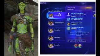 Avatar FOP: Colorful Cake Recipe (2 min body paint change, includes harvesting)