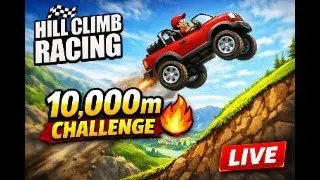 Hill Climb Racing 😱 Impossible Jump | Can I Reach 10,000m?