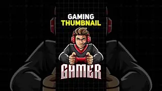 Easiest Way to Make Gaming Thumbnails 🔥