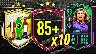 PRE-SEASON 85+ x10 PACKS & 93+ ICON PLAYER PICKS! 😳 FIFA 22 Ultimate Team