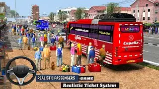 Indian Coach Bus Simulator 2021 | City Coach Bus Driving Game | Live Kids Games
