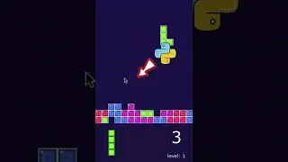 Build Your Own Tetris Game with Pygame #shorts