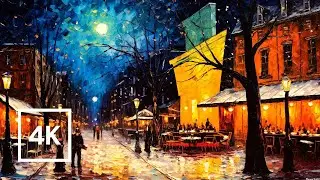 Van Gogh's Terrace Tales: Starlit Digital Scenes Inspired by His Vision
