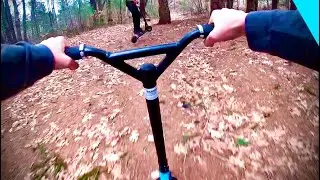POV Fun Dirt Scooter Riding! With A GoPro!