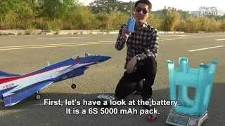 105 mm EDF J-10A 6S Demo Flight by Huang Sai