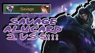 [FULL GAMEPLAY] COLD Alucard SAVAGE!!! 2 VS 5!!!