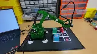 Voice Controlled Pick-and-Place Robot. Arduino, Python, C++,  Hiwonder Maxarm 32