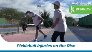 Pickleball Injuries on the Rise