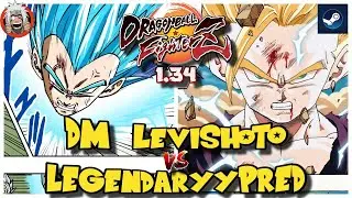 DBFZ DM Levishoto vs LegendaryyPred (VegetaSSB, A21LC, A21) vs (TGohan, A21LC, A21)