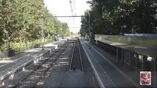 Поездка с машинистом из Роттердама в Утрехт.
