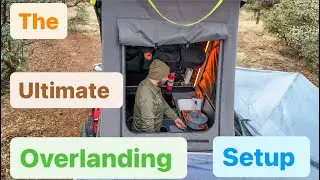 Camping In My Base Camp In Los Padres National Forest