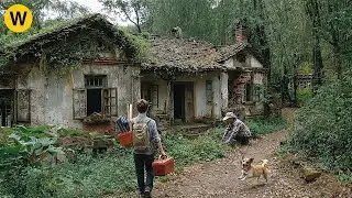 Worried about his grandmother living an old house, grandson renovated and cleaned it up.