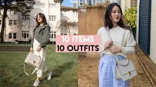 10 Items, 10 Outfits | Capsule Wardrobe 10 x 10 Challenge