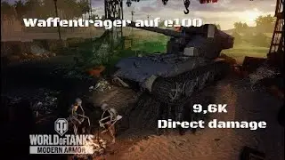 Waffenträger auf e100 in El Halluf: THIS TANK HAS AN AMAZING REPEATER, ONE OF THE BEST: Wot console