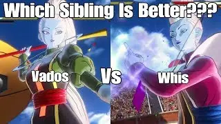 Xenoverse 2 Character Test Whis vs. Vados!! Brother Sister Rivalry!!!