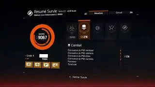 The Division - Survival Mode - 13 minutes - World Record : Ultimate Speedrun - Hunter Slayer