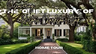 Discovering the  Quiet Luxury  of a Historic Charleston Estate Home Tour