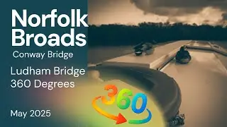 Ludham Bridge 360 - Norfolk Broards #boat #river #norfolkbroads #insta360 #holiday #360 #bridgecraft