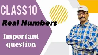 Class 10 chapter 1 Real Numbers important questions #livemathclass #realnumbers #class10th